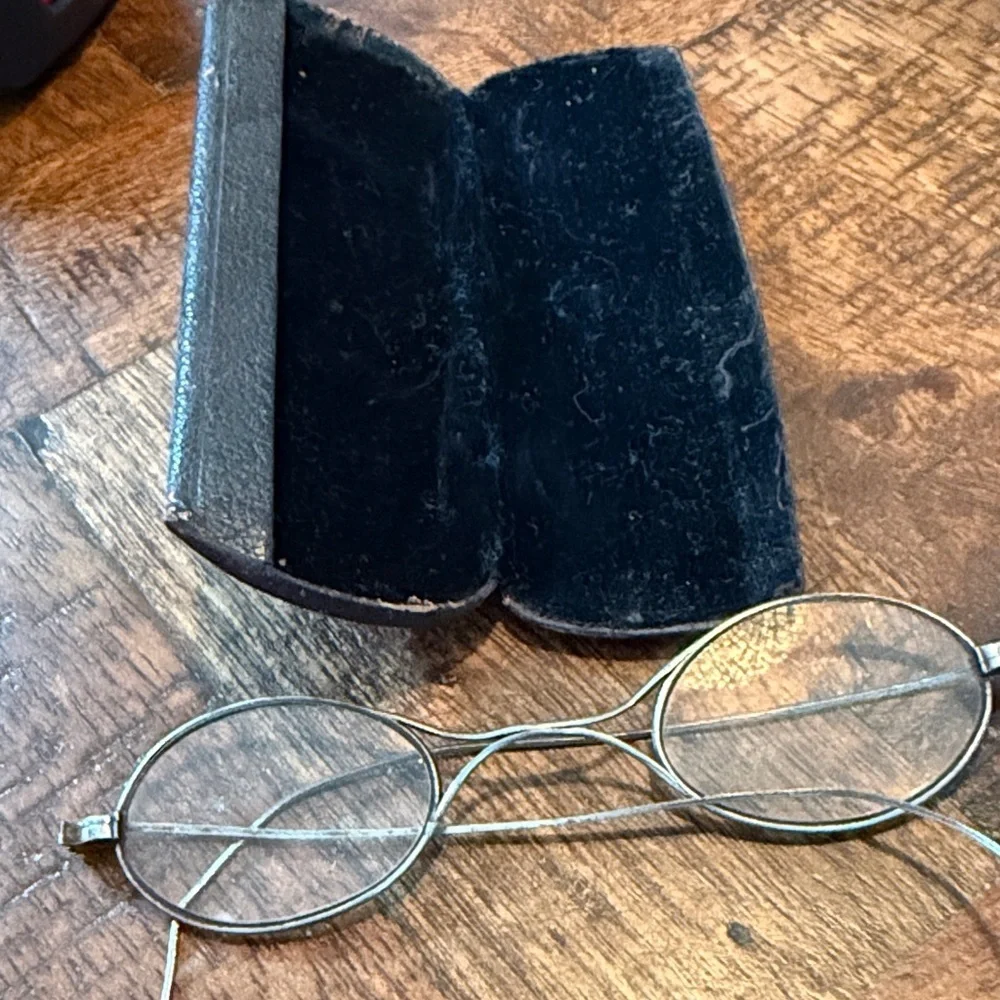 1800’s vintage Silver Glasses small antique collectors